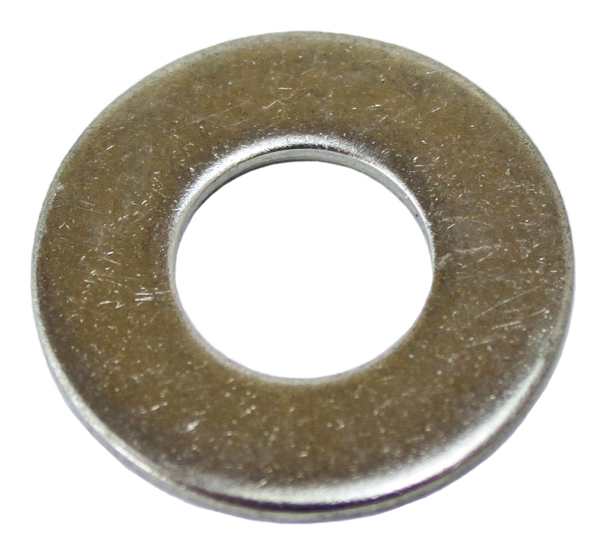 <ul><li>DIN 125A </li><li>Hardness - 200 Brinell (94 HRB) </li><li>MIN. 102,950 PSI</li><li>Zinc plated to resist rust and corrosion</li><li>ISO 7089/7090</li></ul>|